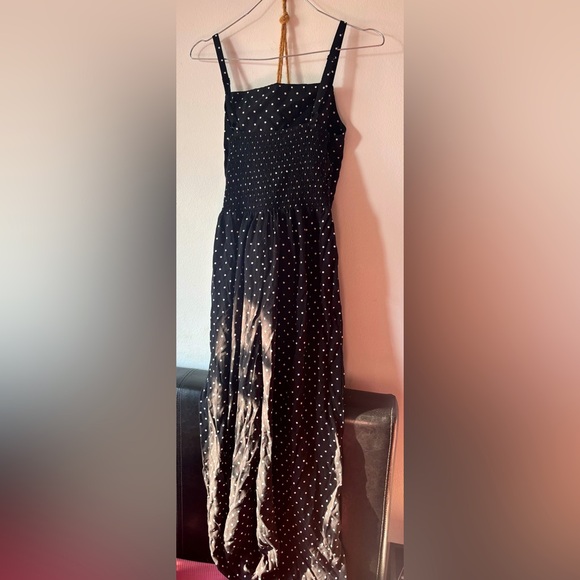 Square neck cami jumpsuit polka dot - Picture 4 of 4